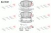 FTE BL2767A1 Brake Pad Set, disc brake